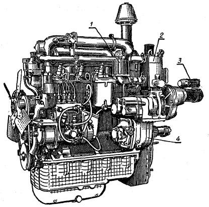 Двигатель мтз устройство и характеристики д  6