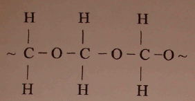 Рис молекулы полиметилметакрилата а и молекулы полиоксиметилена б  4