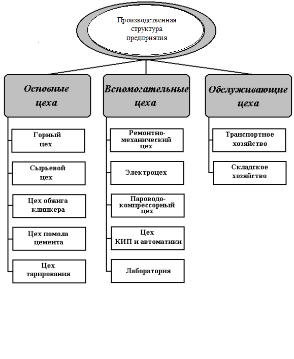  производственная и организационная структура предприятия 1