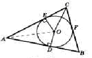  центр вписанной окружности треугольника 11