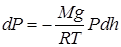 Барометрическая формула. Распределение Больцмана 3